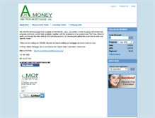 Tablet Screenshot of amoneymatter.com